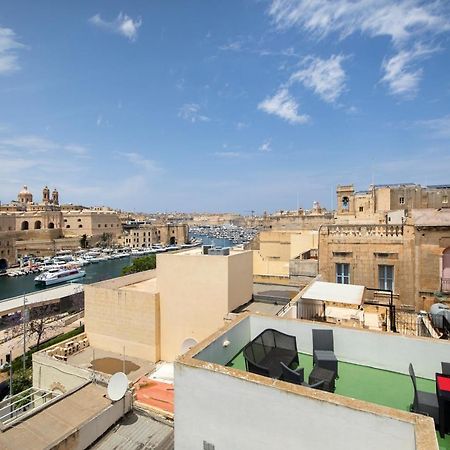 Traditional & Modern Maltese Townhouse - Rooftop Terrace And Sea Views, Close To Birgu Waterfront Cospicua 外观 照片