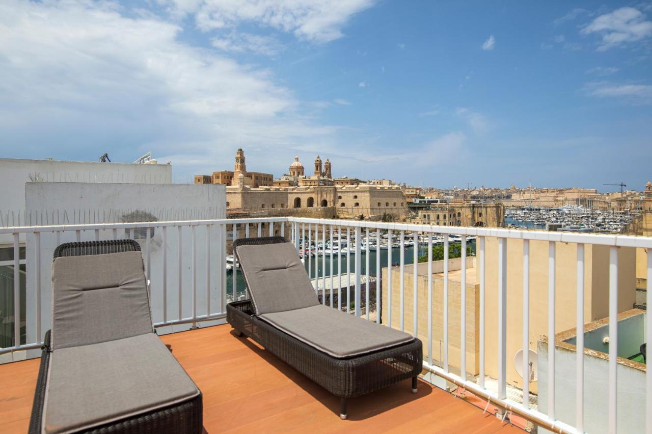 Traditional & Modern Maltese Townhouse - Rooftop Terrace And Sea Views, Close To Birgu Waterfront Cospicua 外观 照片