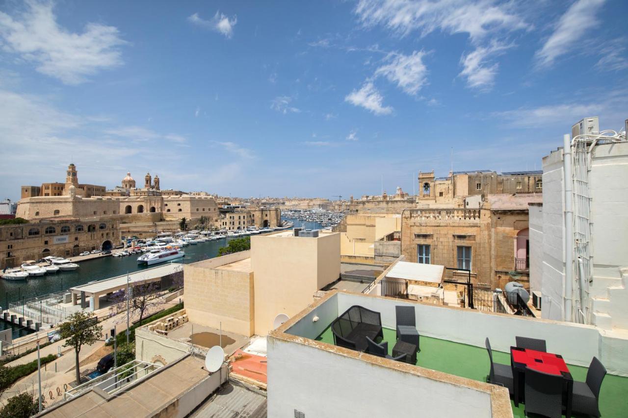 Traditional & Modern Maltese Townhouse - Rooftop Terrace And Sea Views, Close To Birgu Waterfront Cospicua 外观 照片