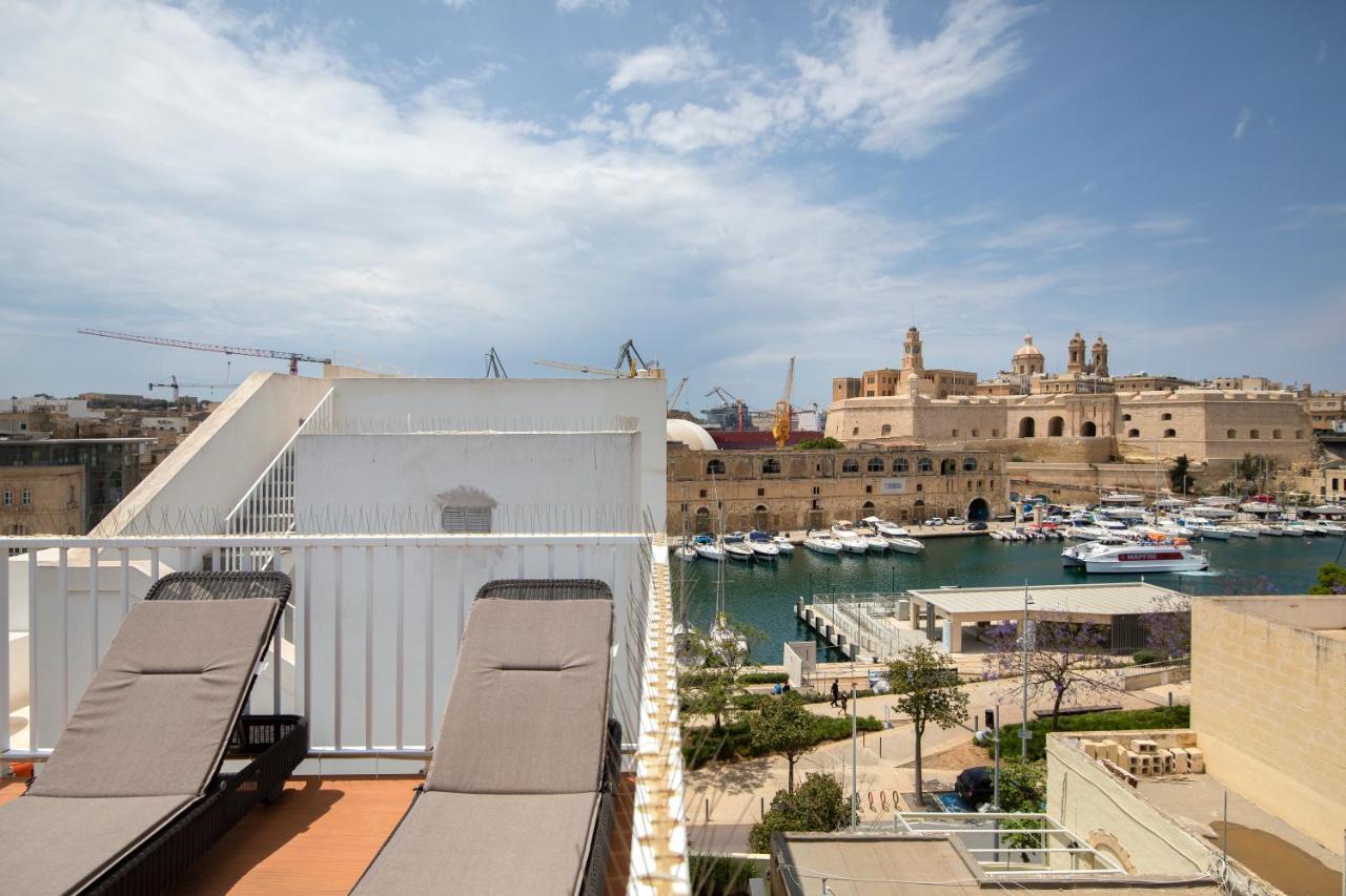 Traditional & Modern Maltese Townhouse - Rooftop Terrace And Sea Views, Close To Birgu Waterfront Cospicua 外观 照片