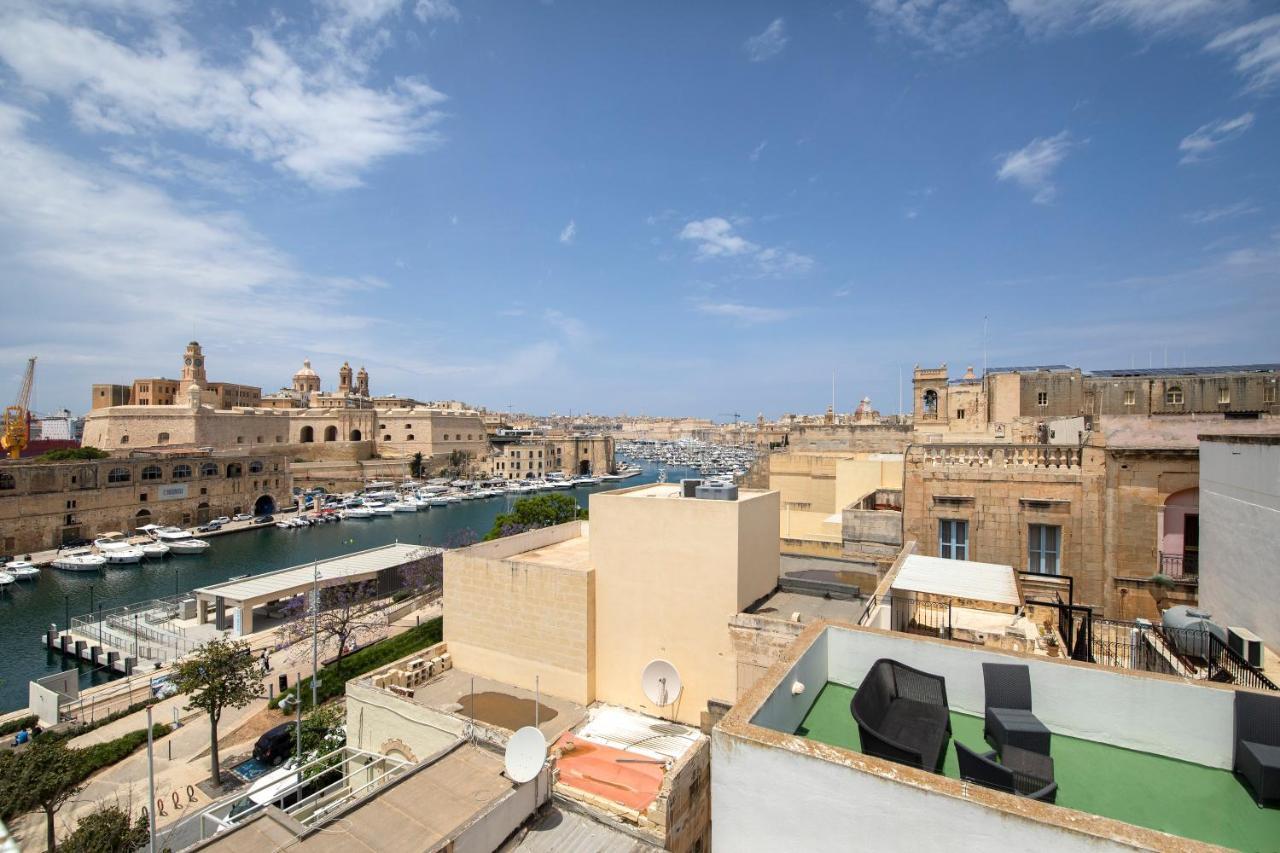 Traditional & Modern Maltese Townhouse - Rooftop Terrace And Sea Views, Close To Birgu Waterfront Cospicua 外观 照片