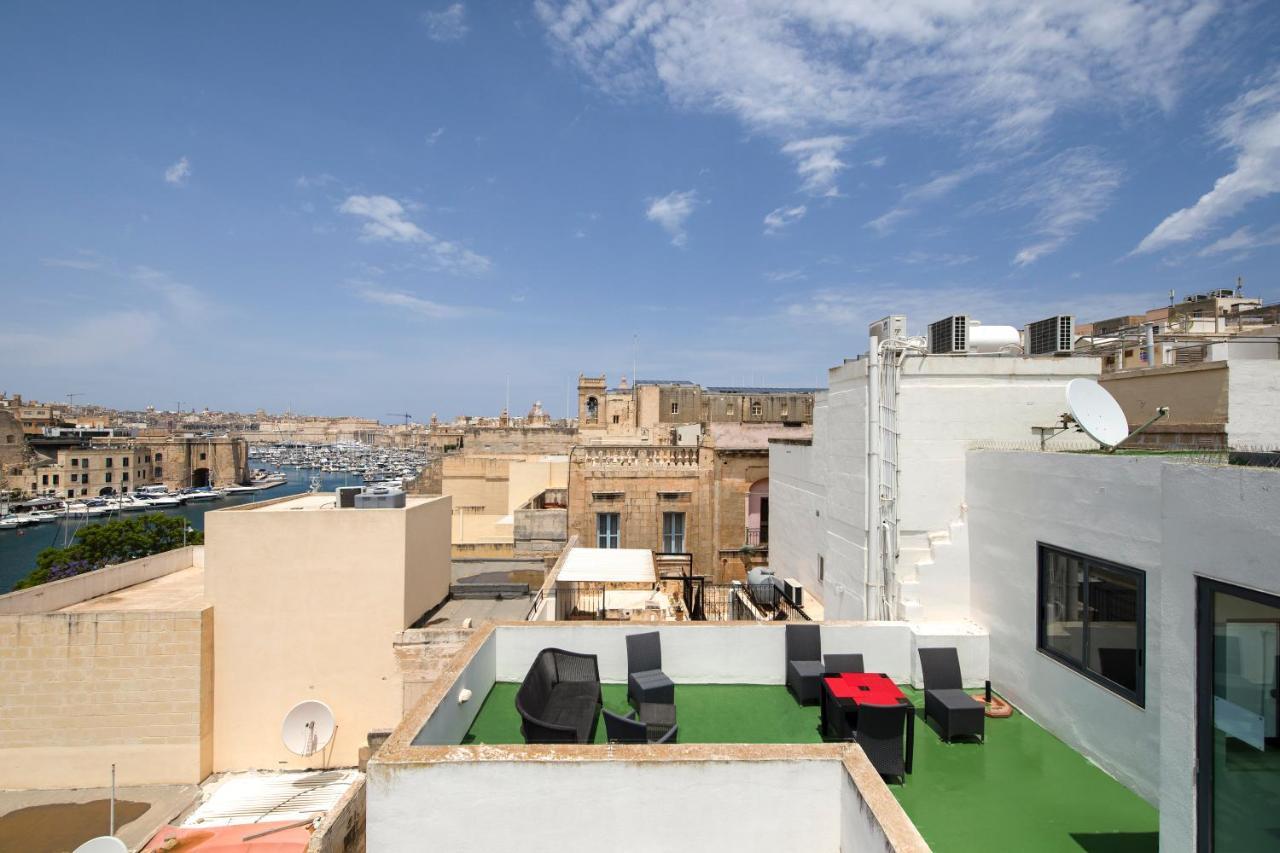 Traditional & Modern Maltese Townhouse - Rooftop Terrace And Sea Views, Close To Birgu Waterfront Cospicua 外观 照片